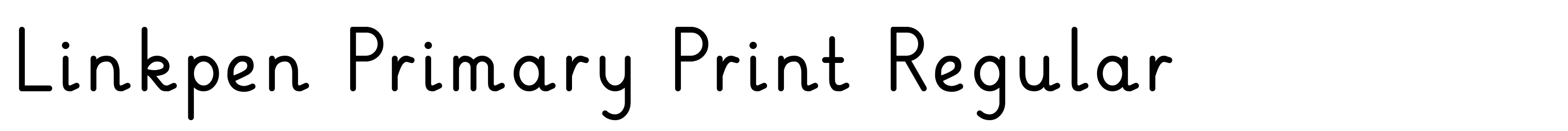 Linkpen Primary Print Regular